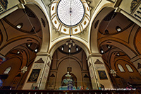 The Interior of Bursa Grand Mosque, Bursa, Turkey